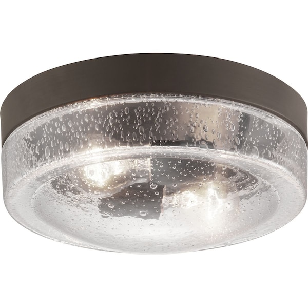 Progress Lighting Weldon Collection Two-Light Flush Mount P550042-129 - main
